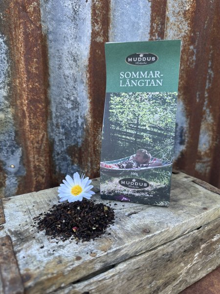 Svart Te Sommarlängtan med smak av fläder och äpple