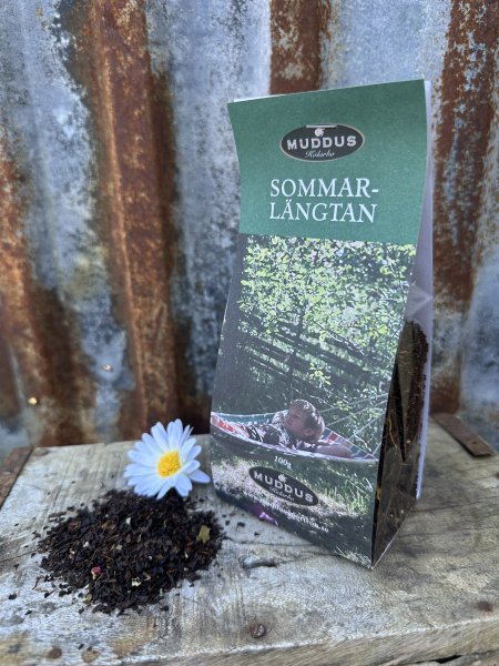 Svart Te Sommarlängtan med smak av fläder och äpple