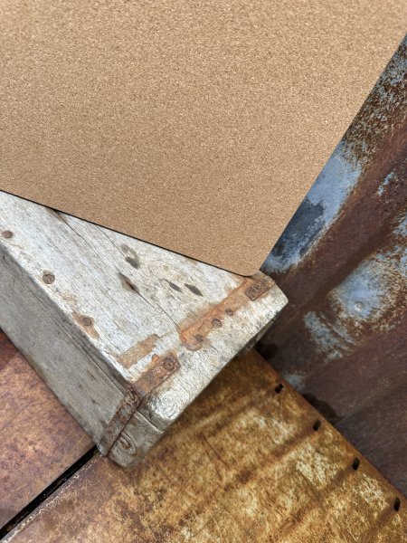Underlägg bordstablett i kork med blåbär