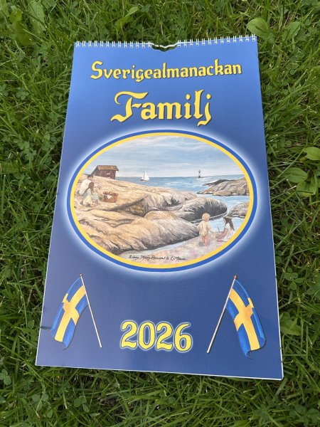 Almanacka Familj 2026 Sverigealmanackan