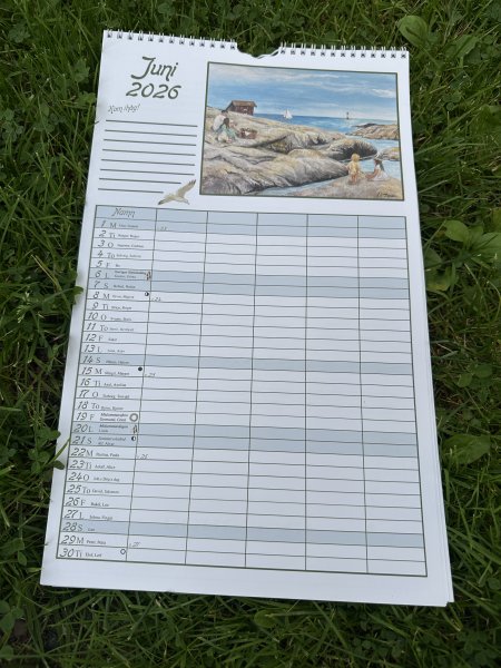 Almanacka Familj 2026 Sverigealmanackan