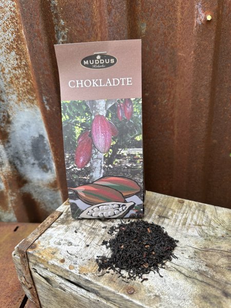 Svart Te med smak av Choklad