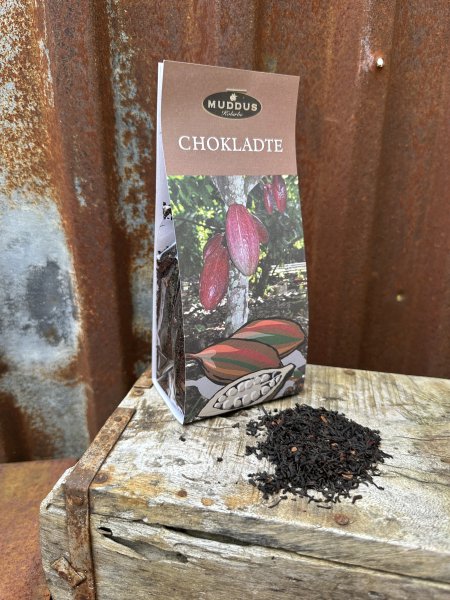 Svart Te med smak av Choklad