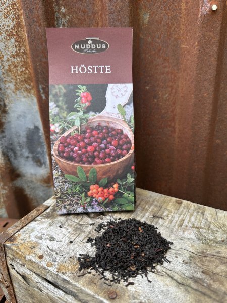 Höst Te med smak av lingon