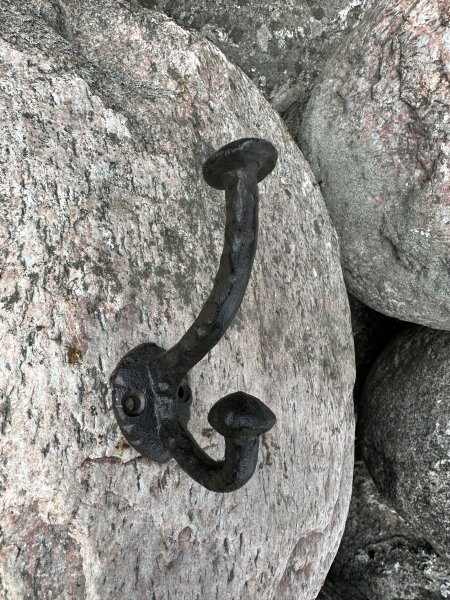 Krok i gjutjärn i ruffig modell