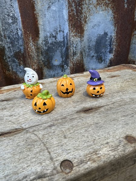 Liten Halloween pumpa att dekorera med