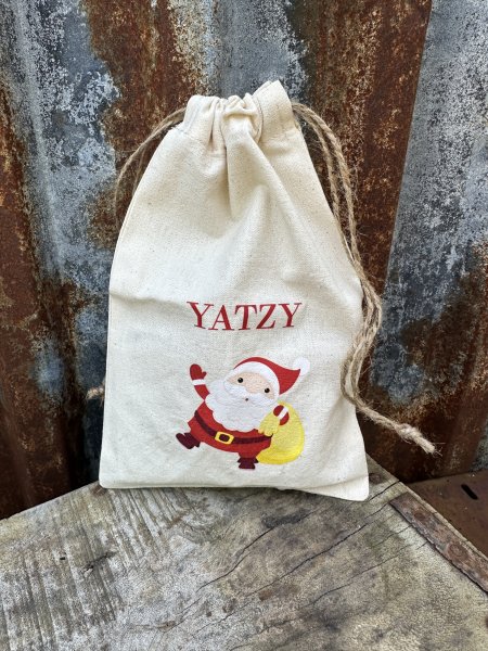 Jul inspirerat Yatzy spel i tygpåse