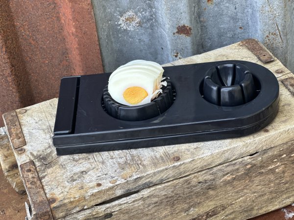 Ägg delare i dubbel modell 