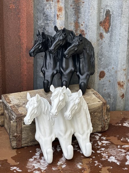 Häst krok hängare med tre hästar