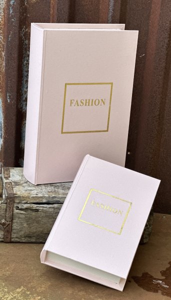 Rosa bokgömma / boklåda FASHION