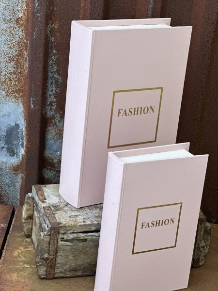 Rosa bokgömma / boklåda FASHION
