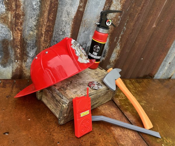 Brandmansset till den lilla brandmannen 