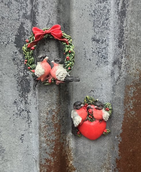 Magnet / kylskåpsmagnet med domherre