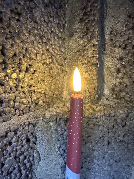 Timerljus med vackert vinter motiv 2-pack LED ljus