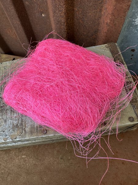 Sisal att dekorera med i olika nyanser