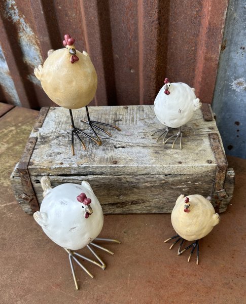 Lantlig tupp i mjuka nyanser 