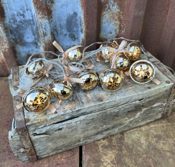 Ljusslinga LED med bjällror