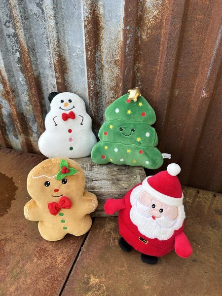 Jul mjukisar Soft Squish i gullig modell