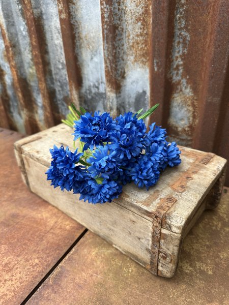 Bukett med sommarblommor prästkrage vallmo blåklint