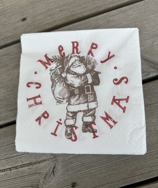 Servetter MERRY CHRISTMAS