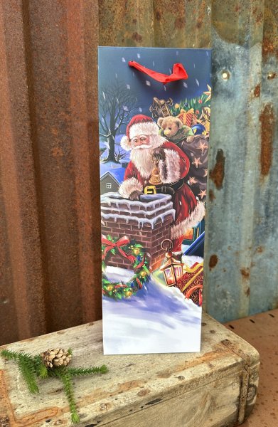 Presentpåse jul med jultomte