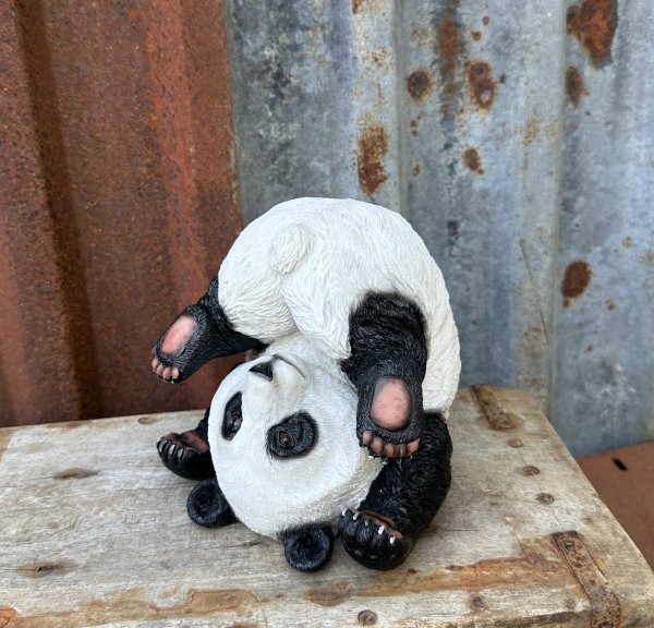 Lekfulla söta Perry panda