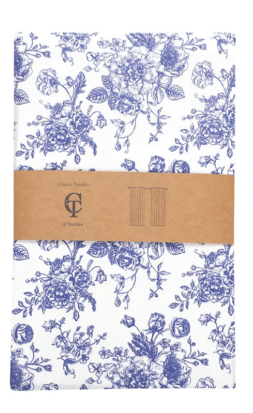 Gardinlängder Juni med blåa rosor 2-pack