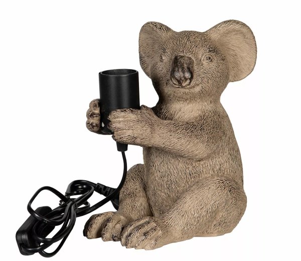Lampa koala i söt och gullig modell