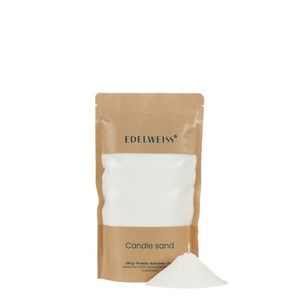 Vit ljus sand i 100% stearin