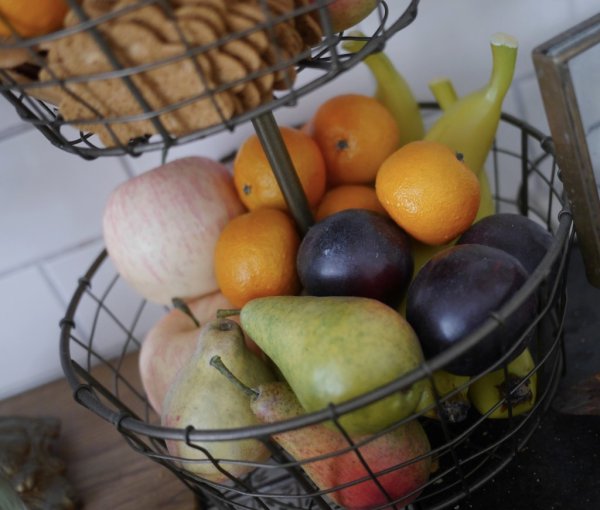 Clementiner / mandariner orange i rund mindre modell att dekorera med. Välarbetad, verklighetstrogen, konstgjord modell. Mäter