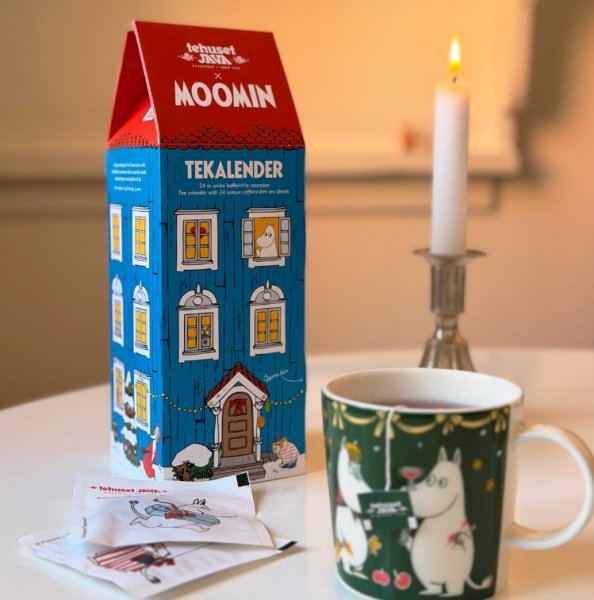 Teadventskalender MUMIN kalender med te