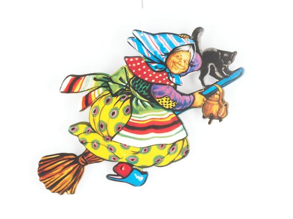 Påskkärring att hänga och dekorera med