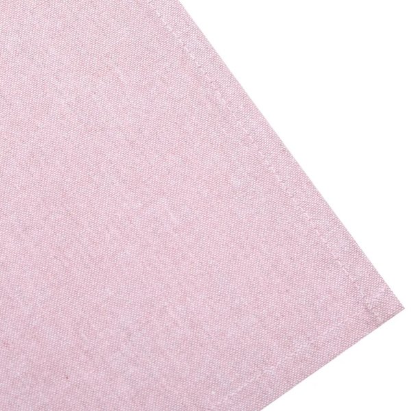 Kökshandduk i vitt och rosa